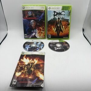 Devil May Cry 4 & DMC Devil May Cry Lot Microsoft Xbox 360